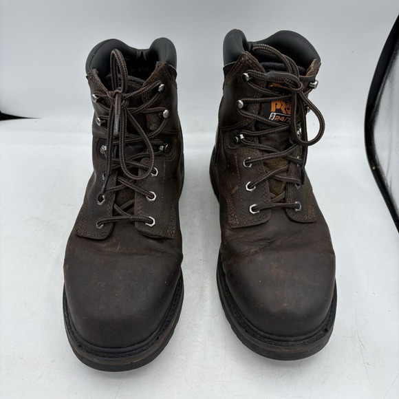 Timberland Pro Work Safety Boots Mens Size 11 W Wide Pit Boss Soft Toe 33046 - Picture 6 of 11